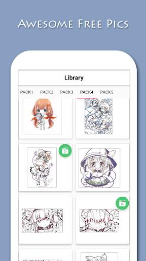 Anime - Paint by Numbers screenshot 4