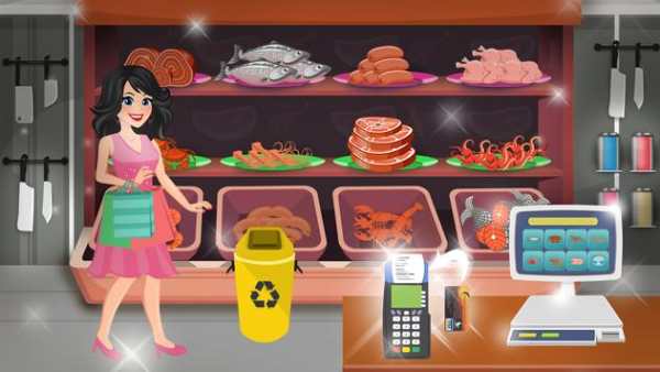 Supermarket High School Girl Cash Register screenshot 14