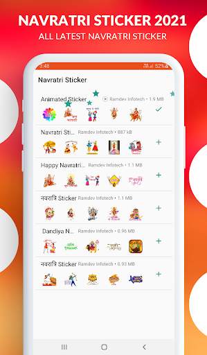 Navratri Sticker for WhatsApp screenshot 1