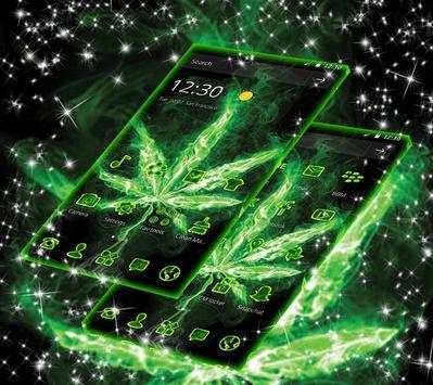 Smoky Weed Rasta Theme screenshot 1