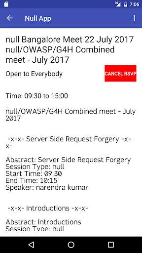 Null App - N|U screenshot 5