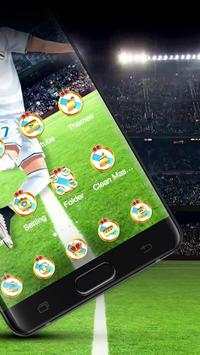 3D Madrid Football Dribbler Theme screenshot 2