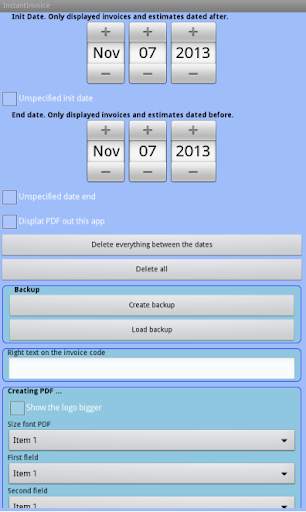InstantInvoice Lite PDF screenshot 10