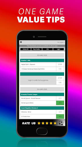 Betting Tips 1 Game screenshot 3