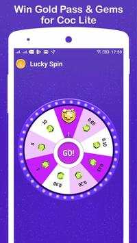 Win Gold Pass & Gems for COC Lite screenshot 5