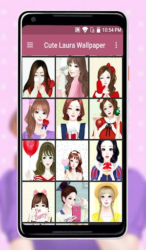 Cute Laura Wallpaper screenshot 8