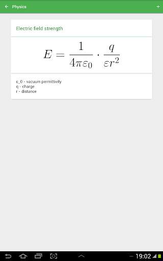 Physics Formulas 2018 screenshot 12