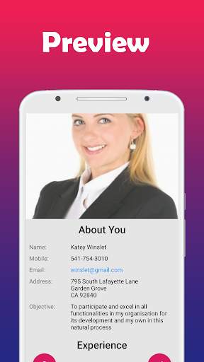Resume Builder CV Maker App screenshot 6