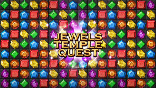 Jewels Temple Quest : Match 3 1 تصوير الشاشة