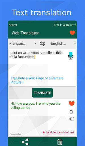 Photo Translator - Text & Web screenshot 4