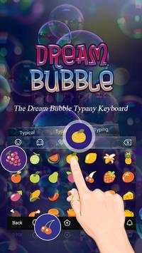 Dream Bubble Theme&Emoji Keyboard screenshot 3