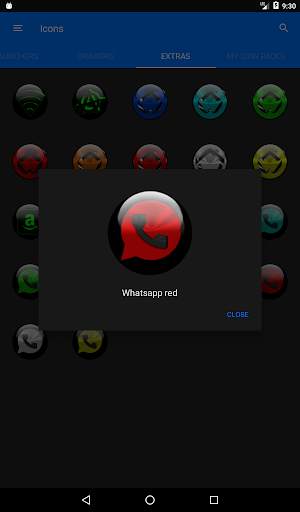 Green Glass Orb Icon Pack screenshot 16