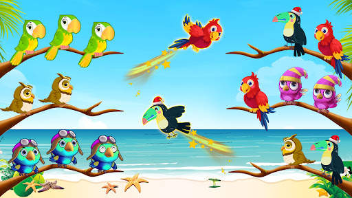 Bird Sort Puzzle - Color Games screenshot 2