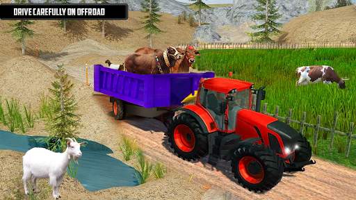 Tractor Trolley Animal Farming Simulator 3D screenshot 5