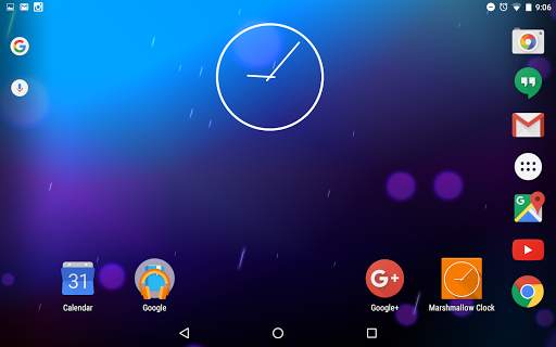 Marshmallow Analog Clock 6.0 screenshot 4