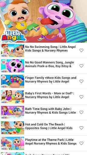 Little Angel Nursery Rhymes and Kid songs screenshot 2