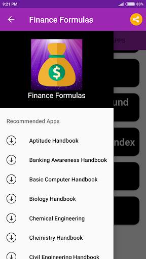 Finance Formulas screenshot 4