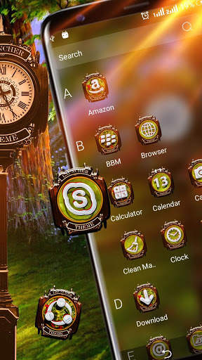 Garden Clock Theme Launcher screenshot 3