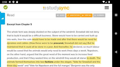 StudySync скриншот 3
