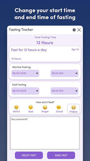 Fasting Tracker: Track Fasting screenshot 5