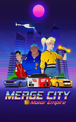 MERGE CITY: MOTOR EMPIRE - Car Idle Racing Game 3 تصوير الشاشة