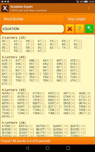 Word Expert (for SCRABBLE) screenshot 9