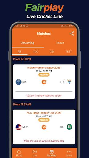 Fairplay Live Cricket Line screenshot 7