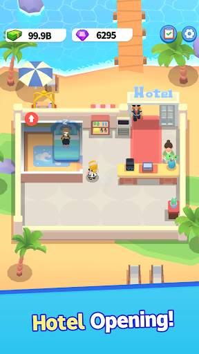 My Mini Hotel: Idle Game स्क्रीनशॉट 6