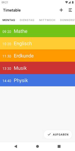 Class Timetable screenshot 1