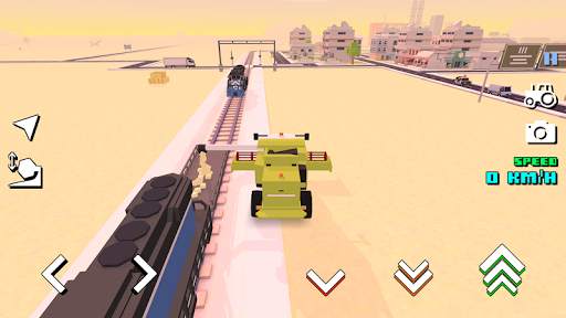 Blocky Farm Racing & Simulator screenshot 7