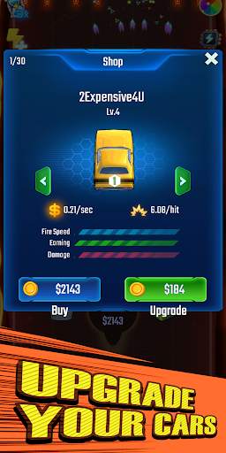 Merge Car:Idle Shooting स्क्रीनशॉट 3