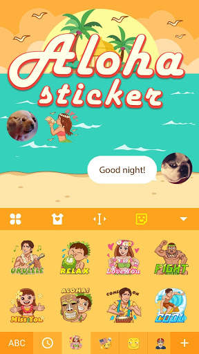 Aloha Summer Sticker for Snapchat screenshot 3