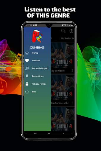 Latino Music - Cumbias screenshot 2