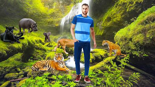 Wild Animal Lyrical Photo Edit screenshot 4