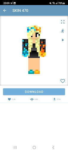 Mini Skins for Minecraft PE स्क्रीनशॉट 8