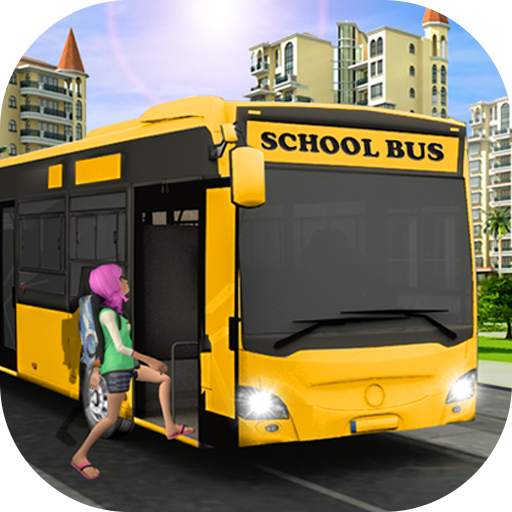 Kids City School Bus driving Game 1.5