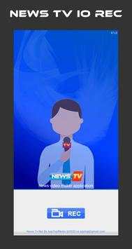 News Tv iO Rec - News video maker screenshot 1
