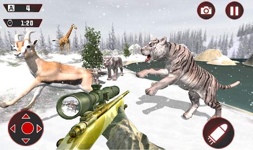 Angry Tiger Hunter : Crazy Mountain shooter screenshot 10