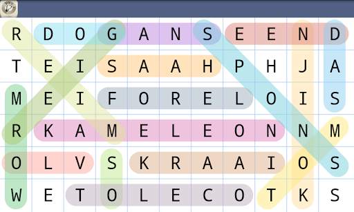 Woordzoeker Nederlands screenshot 1