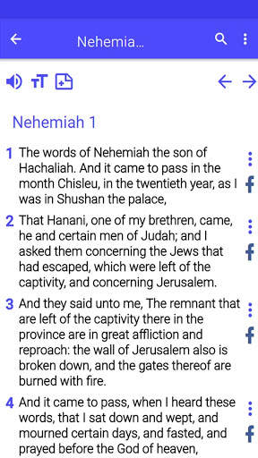 Holy Bible King James Version Free screenshot 4