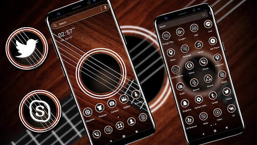Guitar Launcher Theme screenshot 1