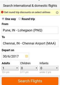 Flight Ticket Booking screenshot 1