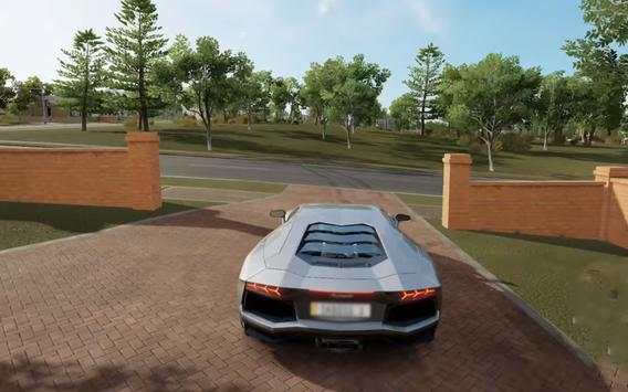 City Traffic Driving Lamborgini Simulator screenshot 2