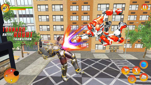 US Robot Car Transform 3D : Grand Tornado Robot screenshot 3