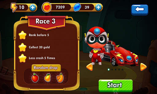 Toon Car Transform Racing Game screenshot 2