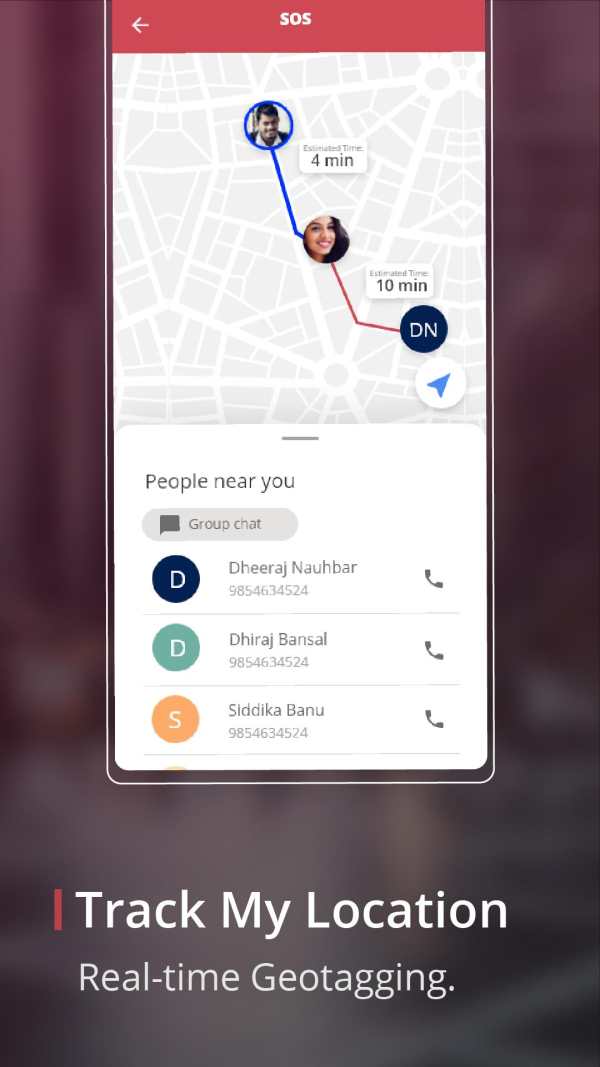 DROR- Your Personal Safety & Social Distancing App screenshot 5