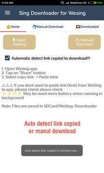 Sing Downloader for Wesing screenshot 1