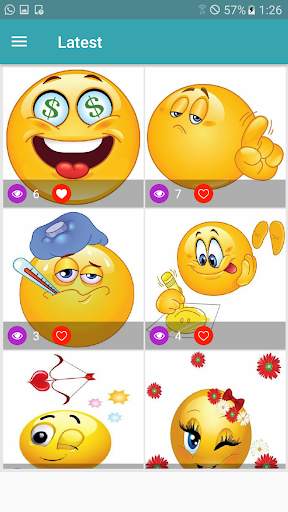 Stickers emoticones para whatsapp WAStickerApps screenshot 1