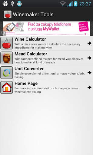 Winemaker's Tools скриншот 1