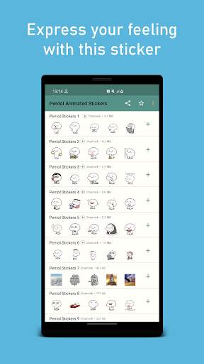Pentol Animated WAStickerApps screenshot 1